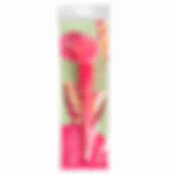 Кисть для пудры Beautella Lollipops, 19 см, цвет: розовый