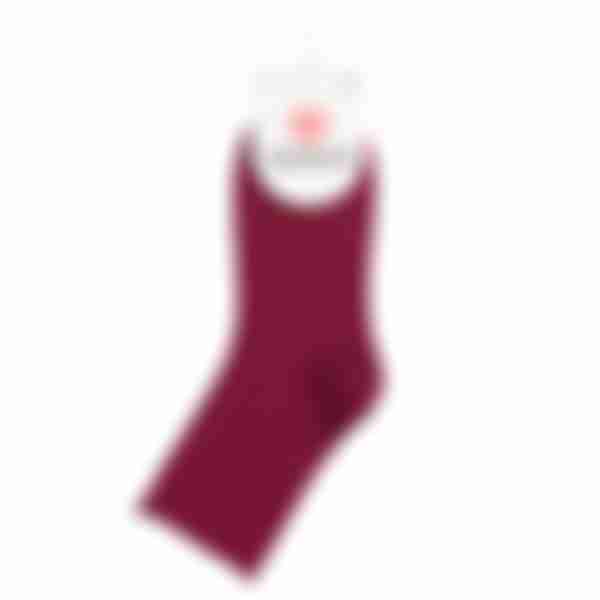 Носки женские Oemen FD-5, 10см, 25, бордовый