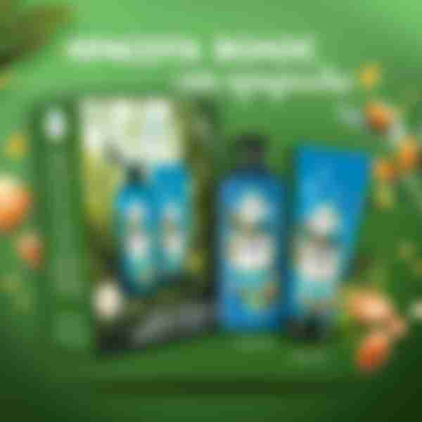 Набор подарочный женский Herbal Essences Глубокое восстановление: шампунь 250 мл, бальзам-ополаскиватель 180мл