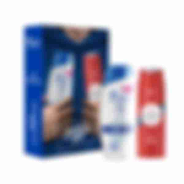 Набор подарочный мужской: шампунь Head&Shoulders Основной уход 2в1 200 мл + гель для душа Old Spice Whitewater 250 мл