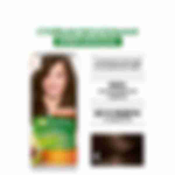 Крем-краска для волос Garnier Color Naturals, стойкая, питательная, тон: 4 Каштан, 112мл