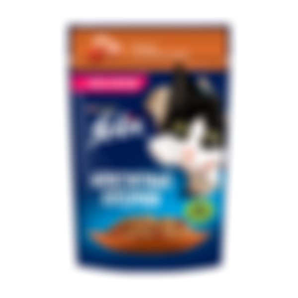 Влажный корм для кошек Felix Аппетитные кусочки, курица и томаты в желе, 75г