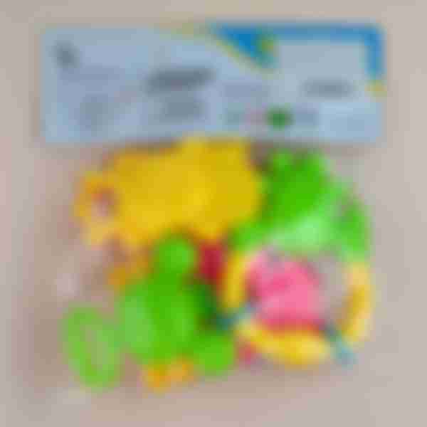 Набор погремушек Jile Toys Bell series, пластик, 4 шт