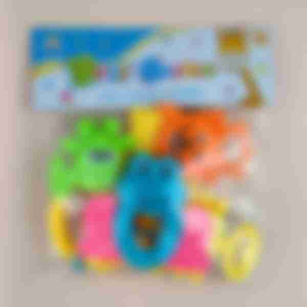 Набор погремушек Jile Toys Bell series, пластик, 4 шт