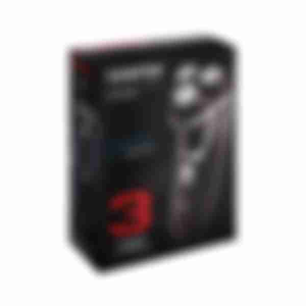 Электрическая бритва Centek CT-2176, ротор, 3 плавающие головки, тример