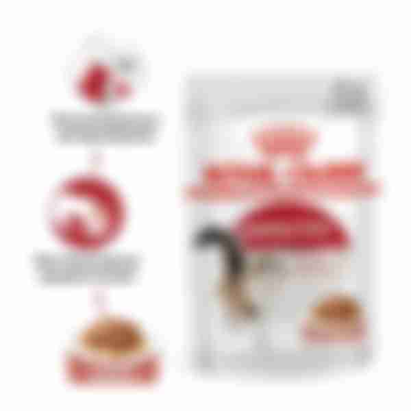 Корм влажный для взрослых кошек Royal Canin Instinctive, мелкие кусочки в соусе, 85 г