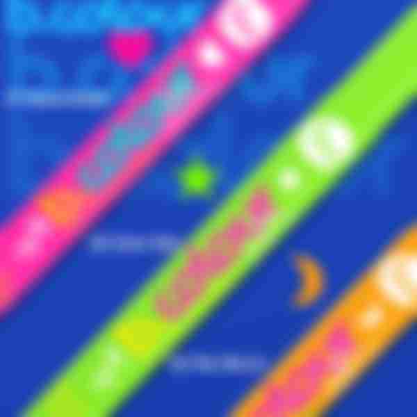 Подводка-штамп для макияжа 7Days B.Colour Uvglow, светящаяся, тон: 02 Lime star