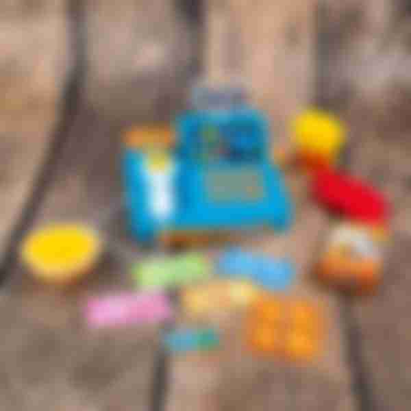 Набор игровой Jile Toys Кассовый аппарат с продуктами, 14 предметов