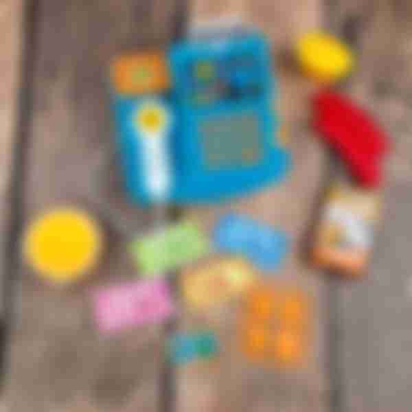 Набор игровой Jile Toys Кассовый аппарат с продуктами, 14 предметов