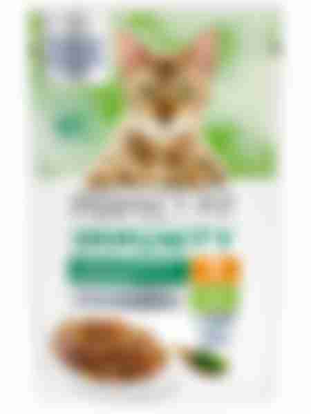 Корм влажный для взрослых кошек Perfect Fit Immunity индейка-спирулина-желе, 75г