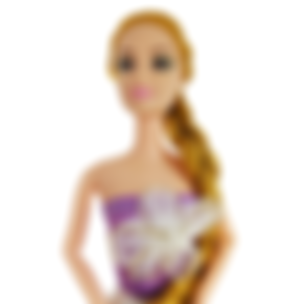 Кукла Jile Toys, с косой, 8х15х5см