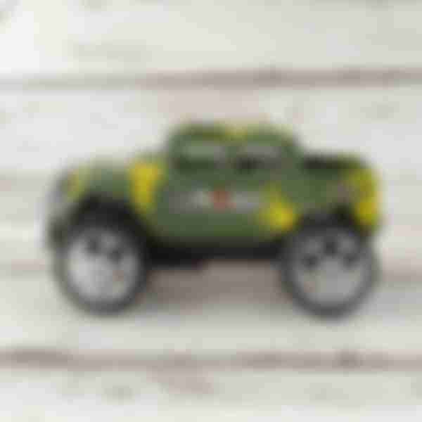 Машинка Jile Toys Джип, пластик, размер: 15 см, цвет: милитари