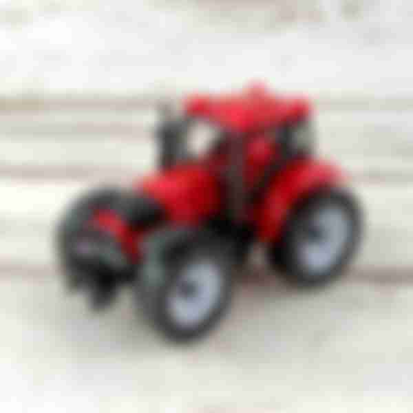 Техника Jile Toys Трактор, размер: 10х6 см, пластик, цвет: красный