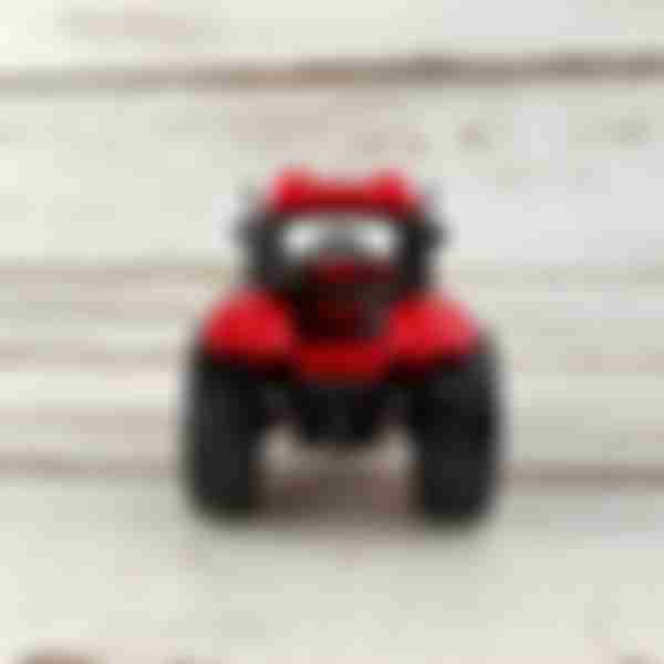 Техника Jile Toys Трактор, размер: 10х6 см, пластик, цвет: красный