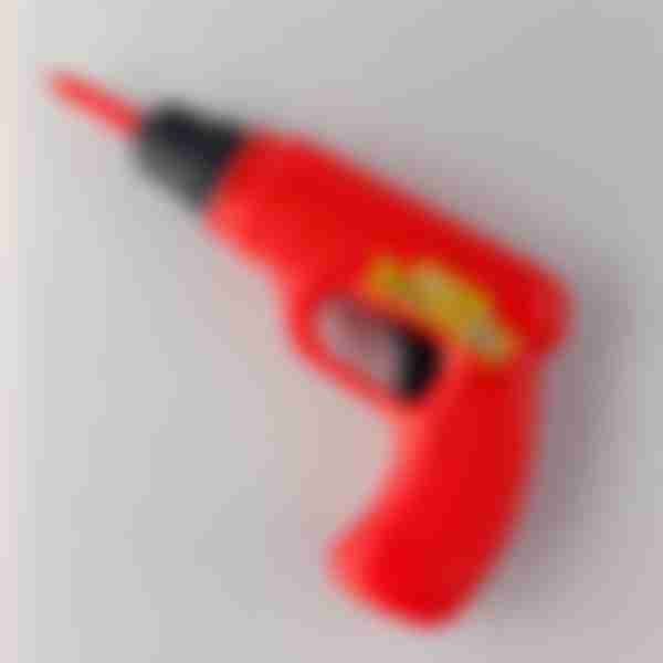 Набор инструментов Tool set с дрелью, размер: 16х10 см, цвет: красный, 6 предметов