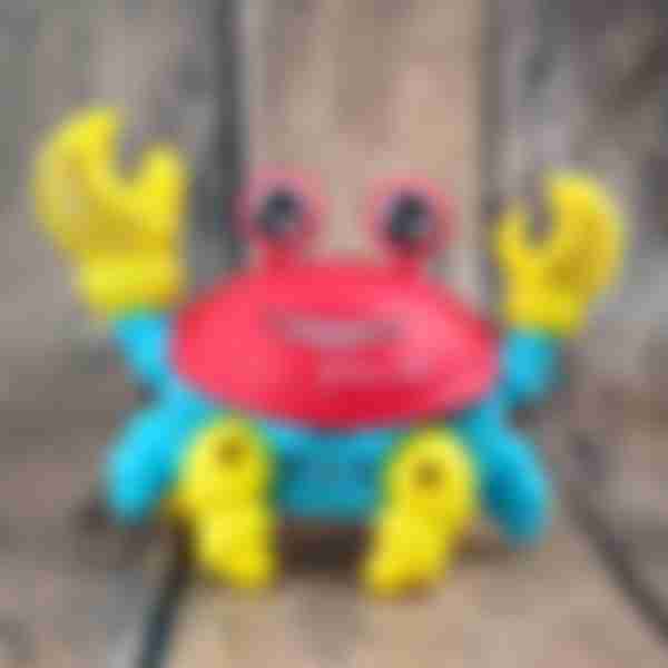 Игрушка музыкальная Jile Toys Крабик, размер: 16х12 см
