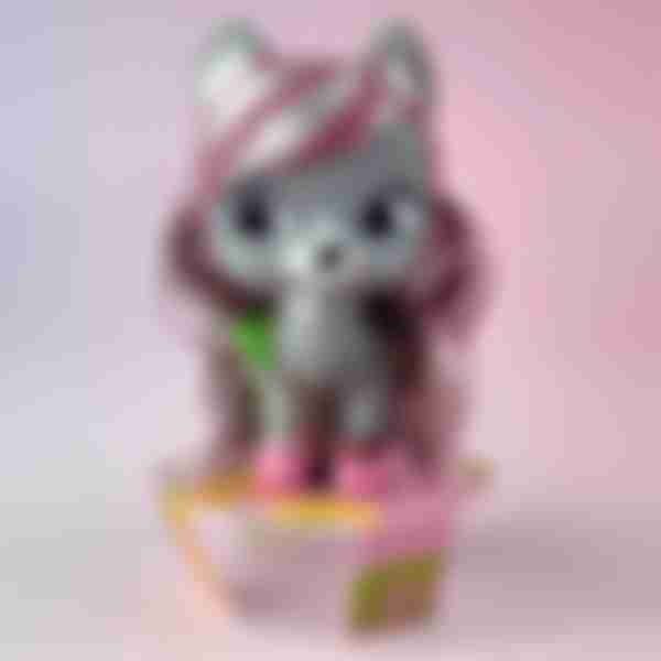 Фигурка-сюрприз в яйце Jile Toys Питомцы с прической, размер: 7х5 см, в ассортименте