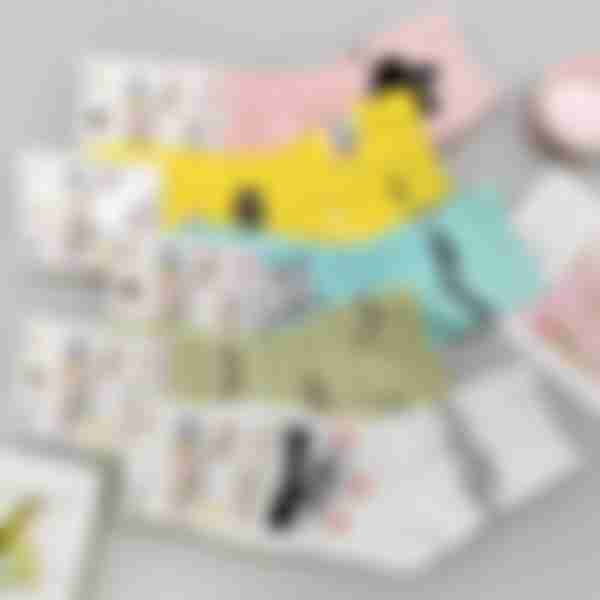 Носки для девочек Ess, с принтом, размер: 3-5 лет, в ассортименте