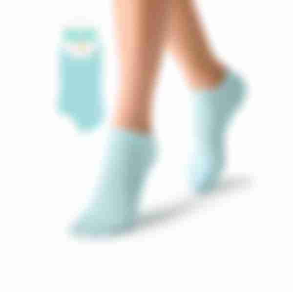 Носки женские укороченные Minimi Fresh, цвет: Azzurro, размер: 39-41