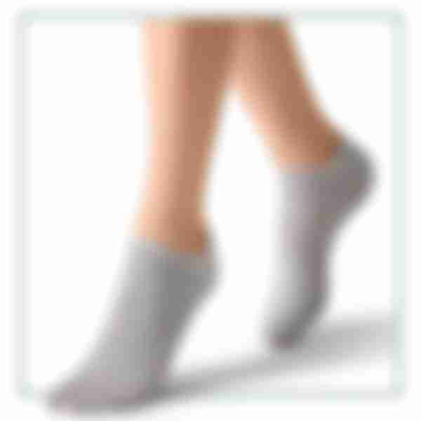 Носки женские укороченные Minimi Fresh, цвет: Grigio Melange, размер: 39-41