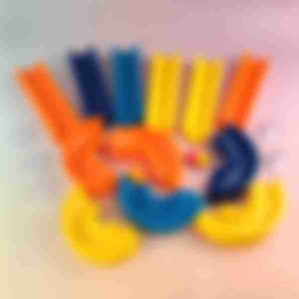 Игрушка для ванны Jile Toys Веселая горка, 12 элементов