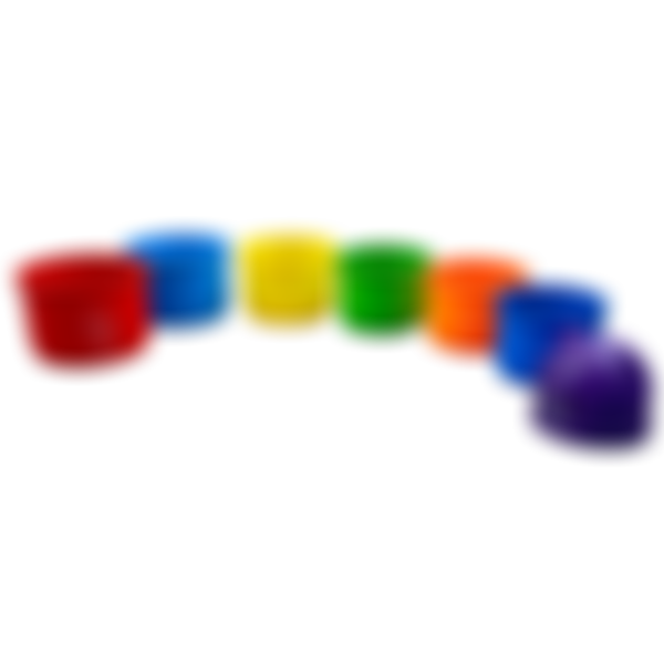 Пирамидка Большая Jile Toys, 9 деталей в пакете
