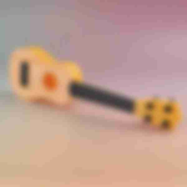 Игрушка музыкальная Jile Toys Укулеле, 4 струны, размер: 17х10х4 см