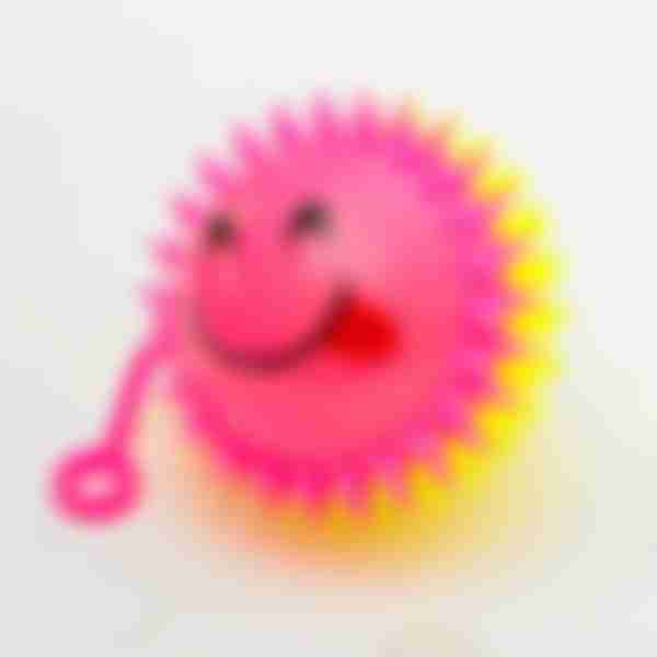 Мяч световой Jile Toys Эмоции, с пищалкой, 5 см
