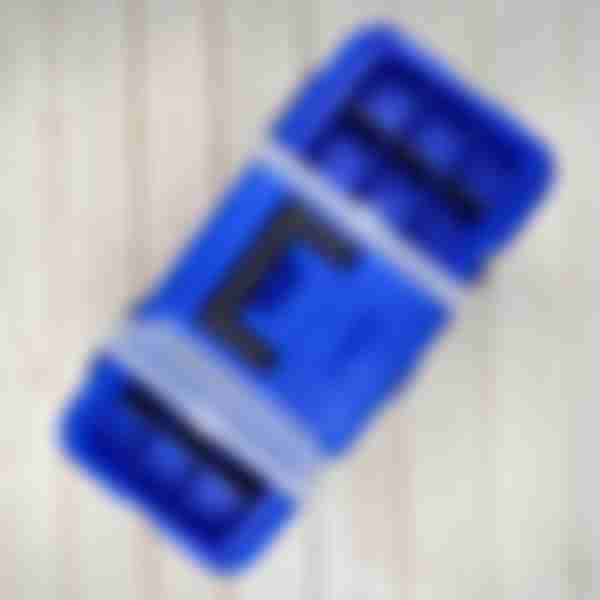Ящик для инструментов Blocker Expert 20, с металлическими замками, размер: 508х256х225 мм, цвет: черно-синий
