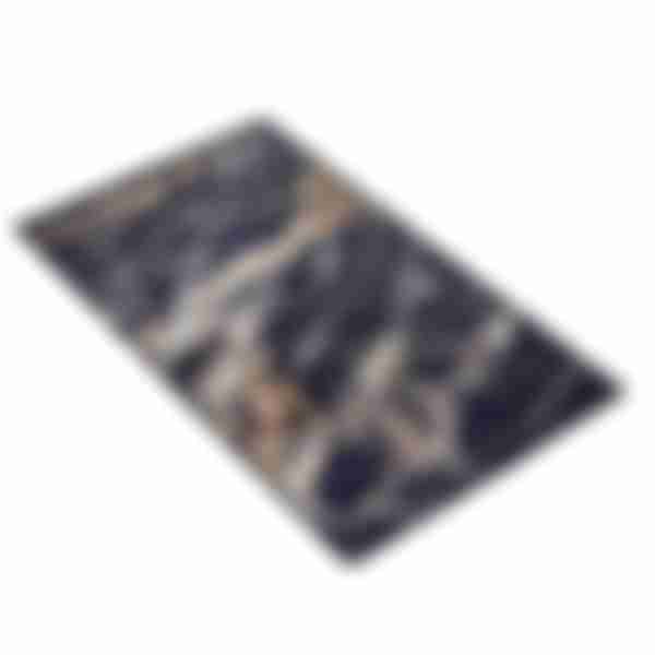 Коврик для прихожей Dekorelle Velvet Silk, размер: 50x80см, цвет: черный