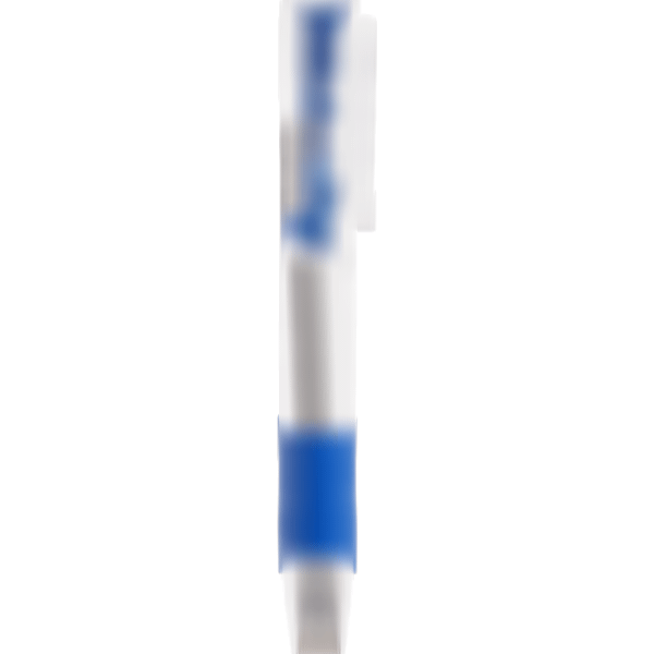 Ручка шариковая автоматическая Attomex, синяя, 0.7мм, прозрачный корпус