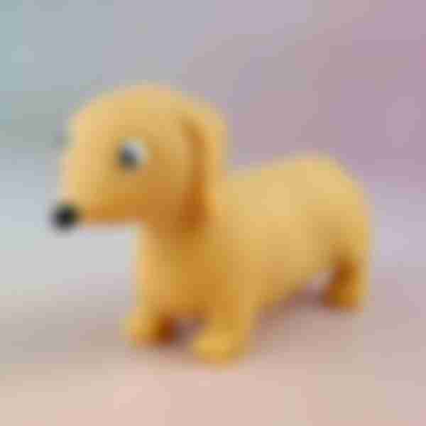 Фигурка-антистресс Jile Toys Такса, размер: 10 см, в ассортименте, 1 шт