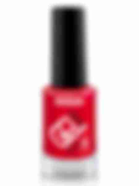Лак для ногтей Luxvisage Gel Finish, тон: 07 королевский красный, 8 мл