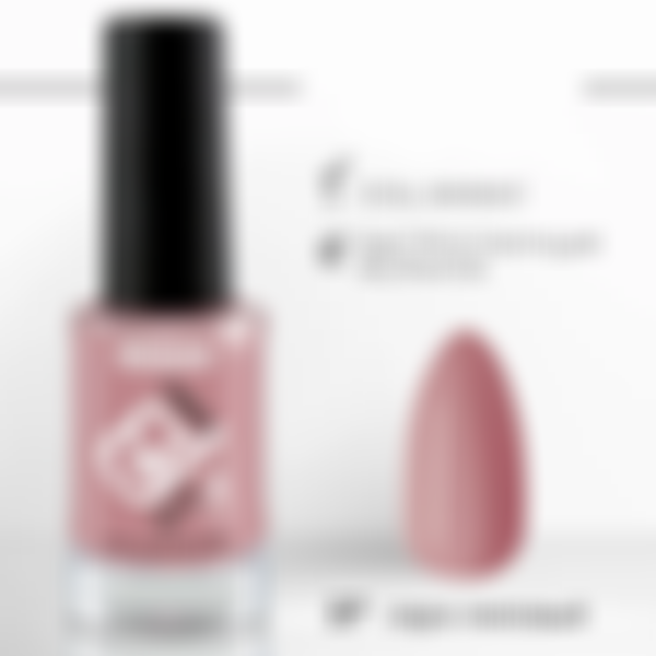 Лак для ногтей Luxvisage Gel finish, тон: 37 дымчатая орхидея, 9 мл