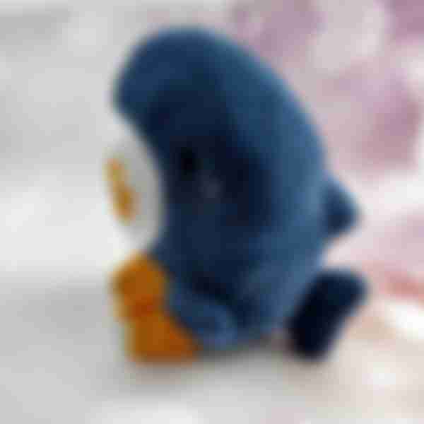 Мягкая игрушка Кот в акуле, 25см