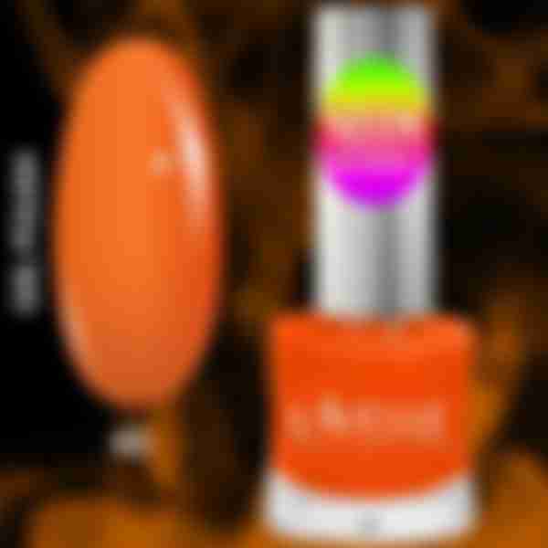 Лак для ногтей LavelleCollection Gel Polish, тон: 43 оранжевый неон, 10мл
