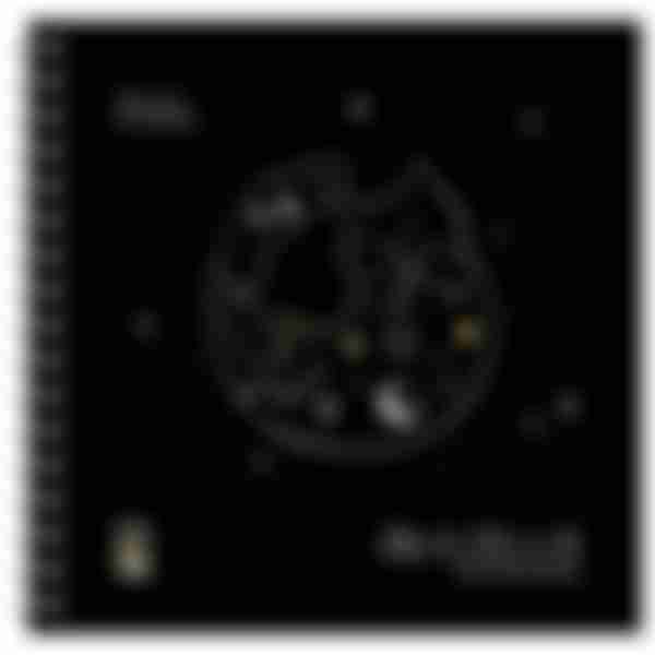 Скетчбук Meshu Black Cat, 150х150мм, 60 листов