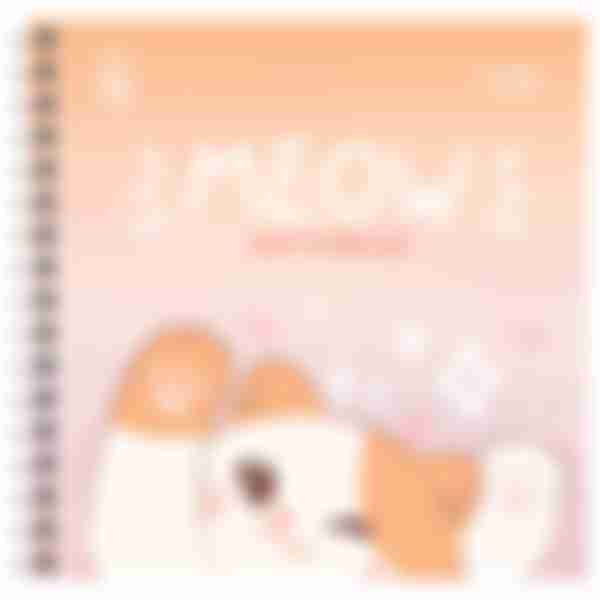 Скетчбук Meshu Meow, 150х150мм, 60 листов