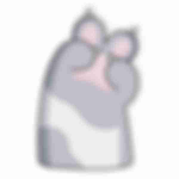 Блок для записей самоклеящийся Meshu Paws, фигурный, 40 л, размер: 85х60 мм, в ассортименте