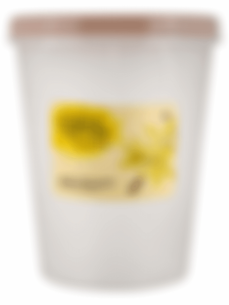 Банка для продуктов Giaretti Sugar&Spice Vanilla Латте, 1л, 12x12x14.5см, бежевый и прозрачный