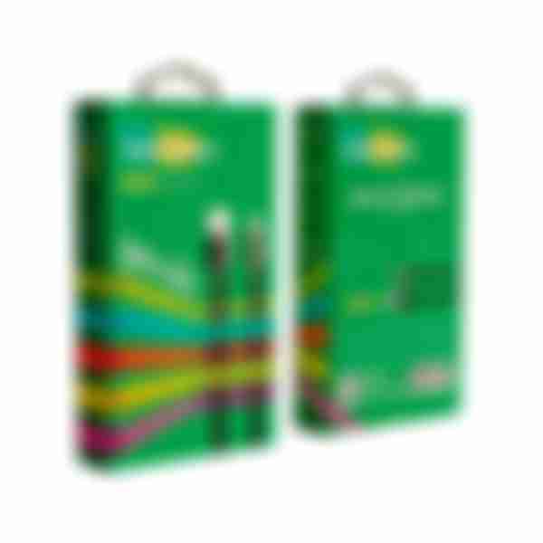 Кабель MС USB 2.1A 1м micro USB K20m нейлон