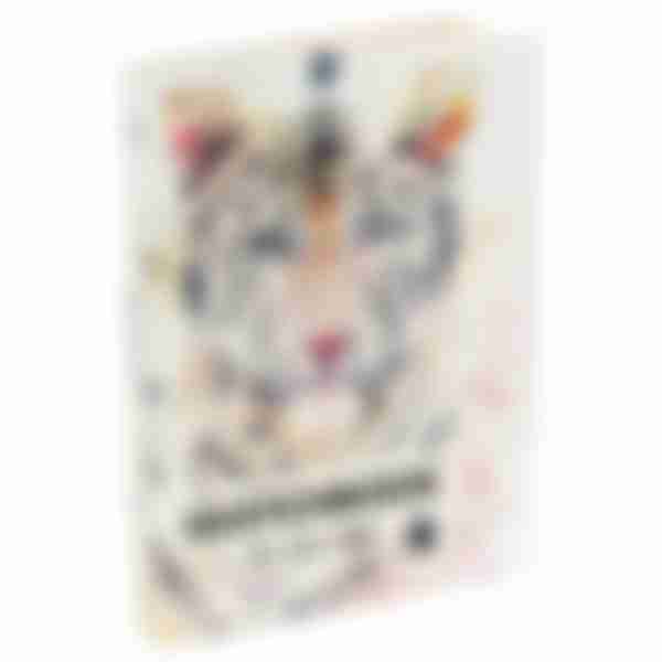 Скетчбук Miland Soft Touch Tiger, на резинке, формат: А5, 64 л