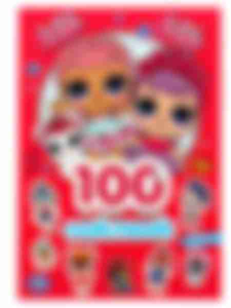 Альбом наклеек Умка Лол, 4 страницы, 100 шт