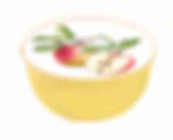 Миска ПБ Яблоки с крышкой 3л Арт.435971573