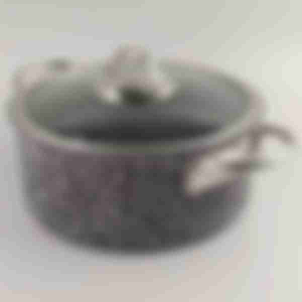 Кастрюля Fresco Granite, антипригарное покрытие, с крышкой, диаметр: 24см, объем: 3.5л