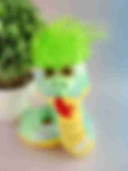 Игрушка мягкая Jile Toys Змейка с чупчиком, размер: 25 см, в ассортименте