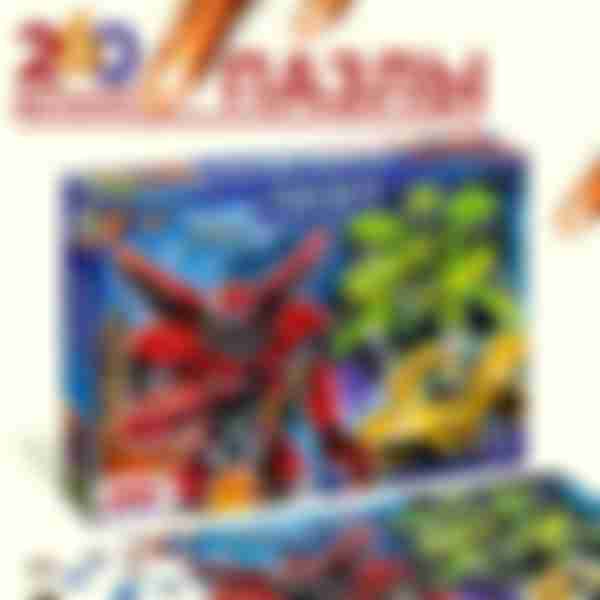 Пазл Puzzle Time Стражи города, 260 деталей, размер детали: 1x1см, размер поля: 33x24см