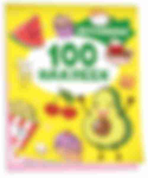 Наклейки книжка 100шт Вкусняшки