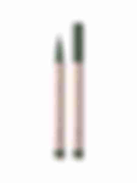 Подводка-фломастер с кистью Divage Perfect Arrow, тон: 03 зеленый
