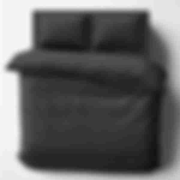 Комплект постельного белья Art for Home, евро, полисатин, наволочка: 50х70см, цвет: черный